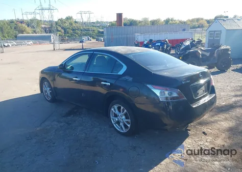 2012 Nissan Maxima 3.5 S из США, поврежденный, VIN 1N4AA5AP3CC812637